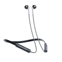 Porodo Blue ENC Neckband Apple Buds Earphones - Black